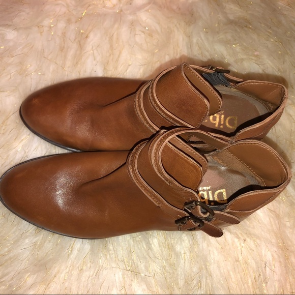 Brown Short Booties - Picture 2 of 3